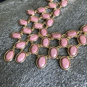 Coral stone necklace
